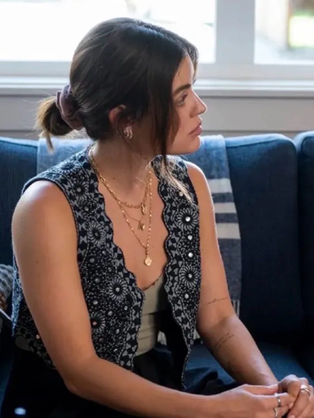 Free people embroidered vest